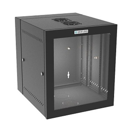 Vertiv WM Premium 12UX24X32 FAN Gray - GL24WMCMP-B-SC-AF-00