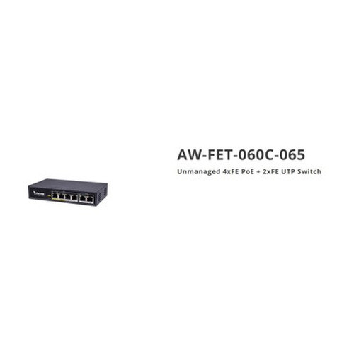 Vivotek AWFET060C065 4-Port PoE+ Switch