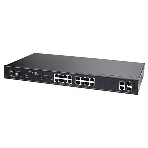 Vivotek AW-GEL-205A-260 16-Port Gigabit PoE Managed Switch