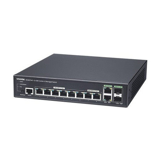 Vivotek AW-GEV-108A-130 8-Port Gigabit PoE Switch