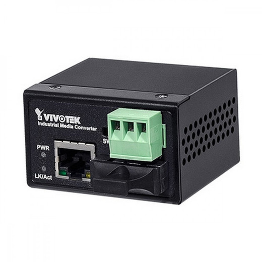 Vivotek AW-IHS-0200 Industrial 10/100M to 100M SC Media Converter -40°C to 75°C