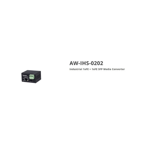 Vivotek AW-IHS-0201 Industrial Media Converter