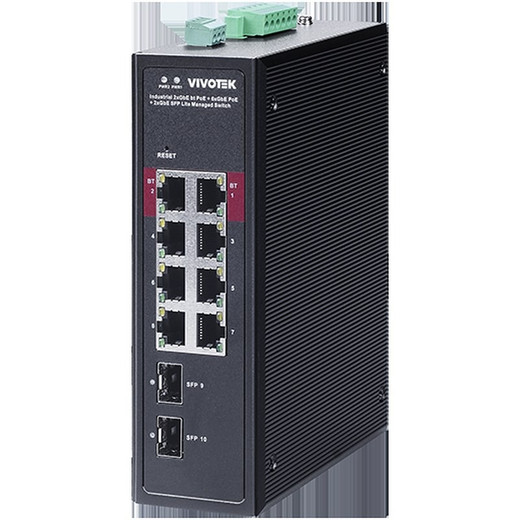 Vivotek AW-IHB-1040 Industrial Managed PoE Switch (view 4)