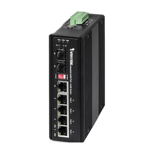 Vivotek AW-IHT-0601 Industrial 4-Port 30W PoE+ Switch