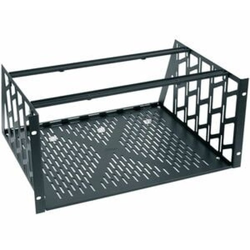 Middle Atlantic 5 Space (8 3/4in. ) Captivator Shelf (Clamping Rackshelf) KD Construction Steel Black Powder Coat finish