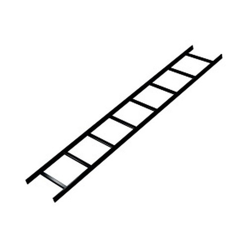 Middle Atlantic Ladder Center Support Bracket with Hardware Steel Black Powder Coat finish 1 Piece