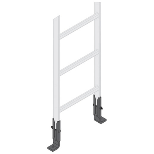 Middle Atlantic Ladder END Support Hdwr 6 - CLH-RES-6