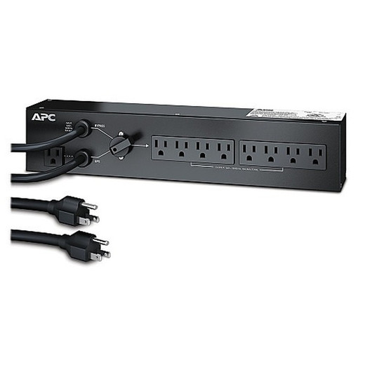 APC Maintenance Bypass Panels , Input: 120V , Input Connections: NEMA 5-15P , CO