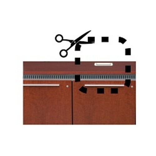 Middle Atlantic Cutout FOR Extron Cable Cubby 202 - CUT-EXCC202