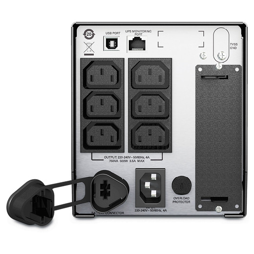 APC Smart-ups X Line Interactive 750VA Rack/tower Convertible 2U 230V 8X C1 - SMX750I