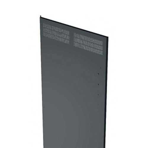 Middle Atlantic Vented Rear Door, 44 RU DRK Racks,Steel Construction, Black Finish, TOP AND Bott