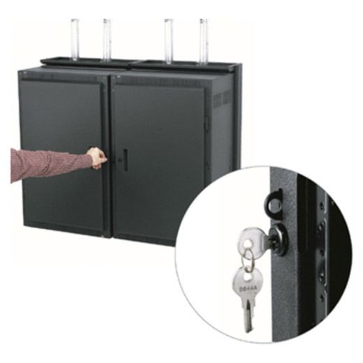 Middle Atlantic Latch Minimum Clearance Dwr/sr Series Patented Optional Latch Allows - DWRSR-ZL