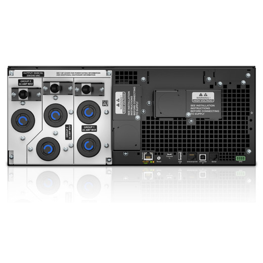 APC by Schneider Electric 6KVA/6KW Rackmount 4U 208V 2X L6-20R+3X L6-30R NEMA - SRT6KRMXLT-A
