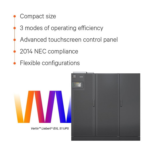 Vertiv EX 52U 600 1400 White Stnd Pallet - GL52UEX-60140W-MS-PL