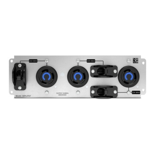 APC Backplate KIT W/ Qty. 3 L6-20R for Smart-ups Modular Ultra Sryl on 2022-1622 - SRYLPD7