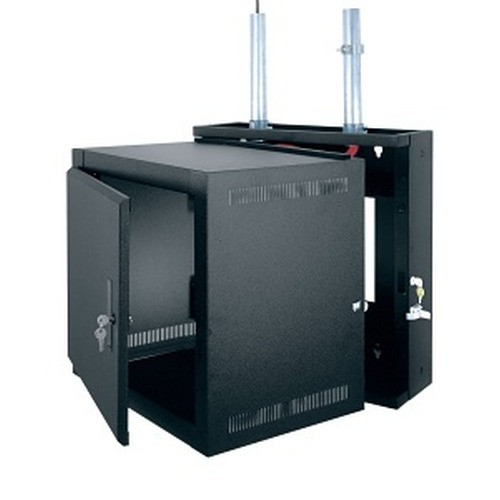 Middle Atlantic 10 Space (17 1/2in. ) Econo Sectional Wallrack with Solid Front Door