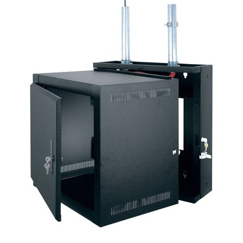 Middle Atlantic 16 Space (22) Econo Sect Wallrack Textured Black Powder Coat Finish