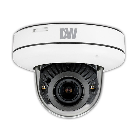 DWC-PVX16W2W Digital Watchdog security camera showing infrared dome design and mounting bracket