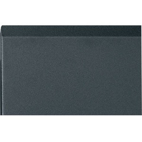 Middle Atlantic Solid Front Door Fits 12 Space Black Textured Powder Coat Finish Includes Keylock