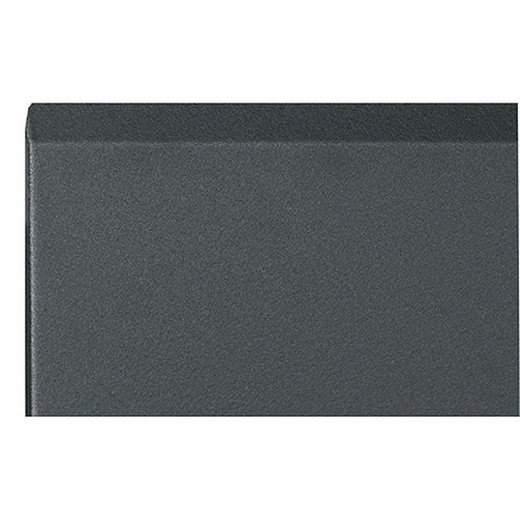 Middle Atlantic Solid Front Door fits 44 space ERK MRK and WRK Series Racks Black textured powder coat finish
