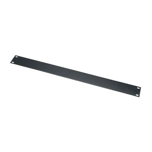 Middle Atlantic Blank Filler Panel, 1 RU, Flat Steel, BL