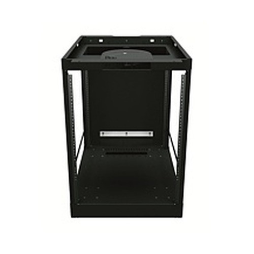 Middle Atlantic Forum Free Standing 48 (2-BAY) Display Stand FOR (1) 42 - 55 Display, Dark Finis