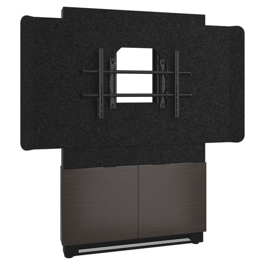 Middle Atlantic FRM Dstand 48WX75H Fltwall S4255 A3 BLK - FM-DS-4875FW-AA3B