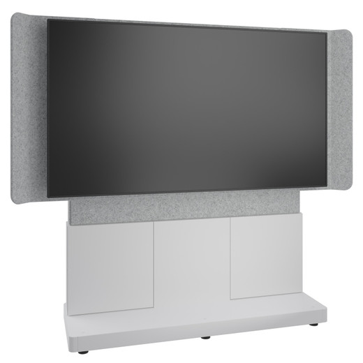 Middle Atlantic FRM Dstand 66WX75H Fstd S86100 D8 WHT - FM-DS-6675FS-FD8W