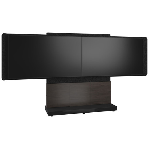 Middle Atlantic FRM Dstand 66WX75H Fstd D5055 A3 BLK - FM-DS-6675FS-GA3B