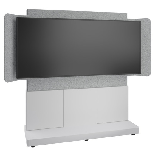 Middle Atlantic FRM Dstand 66X75 Fstd S81 219 D8 WHT - FM-DS-6675FS-KD8W