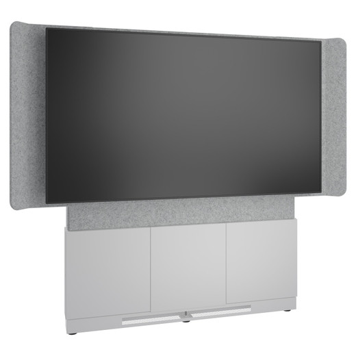 Middle Atlantic FRM Dstand 66WX75H Fltwall S86100 D8 WHT - FM-DS-6675FW-FD8W