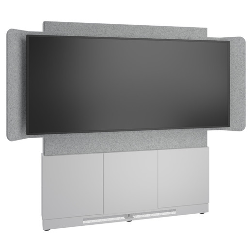 Middle Atlantic FRM Dstand 66WX75H Fltwall D7685 D8 WHT - FM-DS-6675FW-MD8W