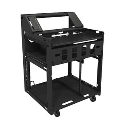 Middle Atlantic FM,Rack,16RU,27D,A3,GR,CG,Solid Door