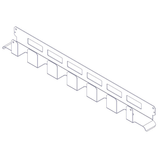 Vertiv Front-to-rear Cable Trough 2.5 in H - HCM-D36