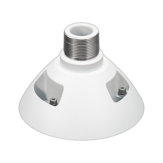 i-PRO WV-QSR504M1-W ANSI Male White Wall Mount Bracket, 1.5”NPT