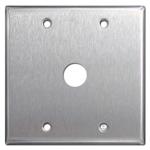 Middle Atlantic DBL Gang Plate W/2 3/4IN - FP75-75