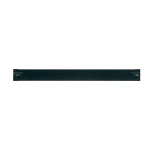 Middle Atlantic Milestone Forward 1SP Flanged Blank PNL Flat BLK