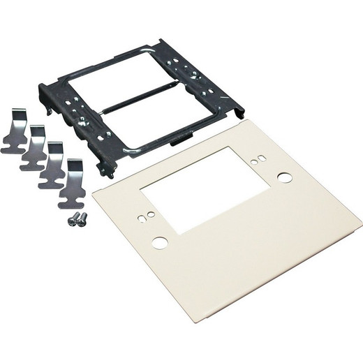 Middle Atlantic ONE Gang Device Plate-gra - G4047C-1