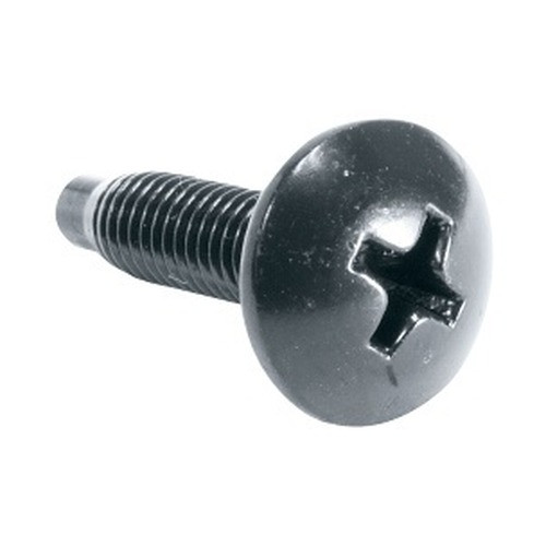 Middle Atlantic 10-32 Rust Resistant Rack Screws 500 Pieces Black Gloss Finish