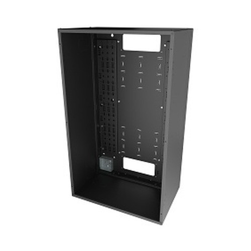 Middle Atlantic 1 Space (1 3/4in. ) Hinged Horizontal Cable Manager Black Powder Coat finish