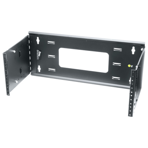 Middle Atlantic 6 Space Hinged Panel Mount Adjustable 9IN. -15IN. HPM Series Black - HPM-6-915