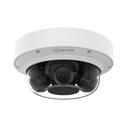 Hanwha PNM-8082VT 2MP Triple-Sensor Outdoor Dome Camera