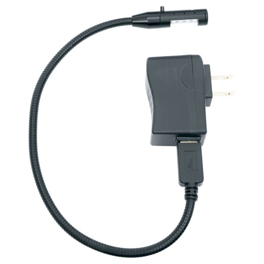 Middle Atlantic Gooseneck LED Light with 120V Adapter - LT-GN-PL