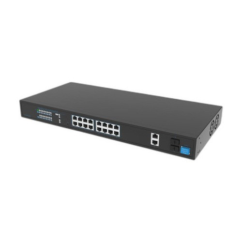 Hanwha SW20g Wisenet SKY 18-Port PoE+ Switch