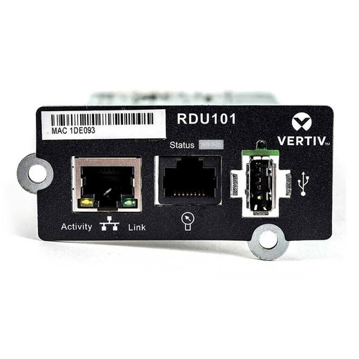 Vertiv Liebert Intellislot RDU101 - Network Card ;Remote Management Adapter (rdu