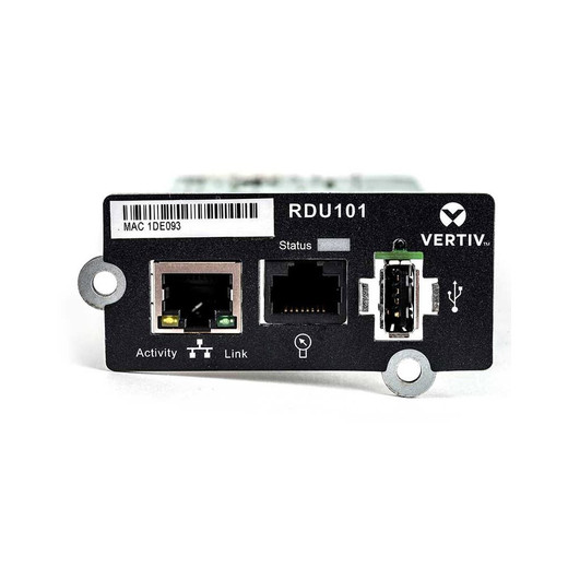 Vertiv Liebert Intellislot RDU101 - Network Card ;Remote Management Adapter (rdu