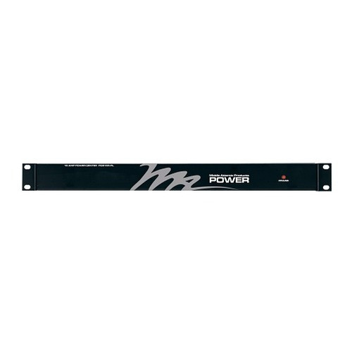 Middle Atlantic Rackmount Power 8 Outlet 15 AMP Circuit Basic Surge/Spike Protected with 9ft. Cord Black Powder Coat finish