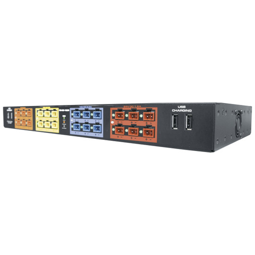 Middle Atlantic DC Power Distribution 125 Watt Rack Mount - PD-DC-125R