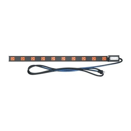 Middle Atlantic Thin Power Strip 10 Outlet 20 AMP Cord