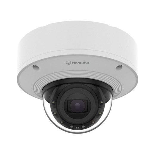 Hanwha XNV-8093R 6MP Outdoor AI IR Vandal Dome Camera